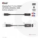 CLUB3D CAC-1088 видео кабель адаптер 0,21 m DisplayPort HDMI Черный CLUB3D CAC-1088 видео кабель адаптер 0,21 m DisplayPort HDMI Черный