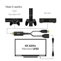 CLUB3D HDMI 2.0 TO DISPLAYPORT 1.2 4K60HZ HDR M/F ACTIVE ADAPTER Juoda CLUB3D HDMI 2.0 TO DISPLAYPORT 1.2 4K60HZ HDR M/F ACTIVE ADAPTER Juoda