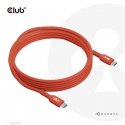 CLUB3D CAC-1513 USB kabelis USB 2.0 3 m USB C Oranžs CLUB3D CAC-1513 USB kabelis USB 2.0 3 m USB C Oranžs