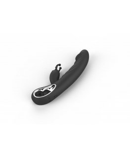 Erolab Cheeky Bunny G-spot & Clitoral Massager Black (ZYCP01b)