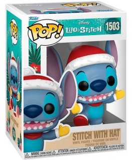 Funko POP figure Disney Stitch with Santa Hat