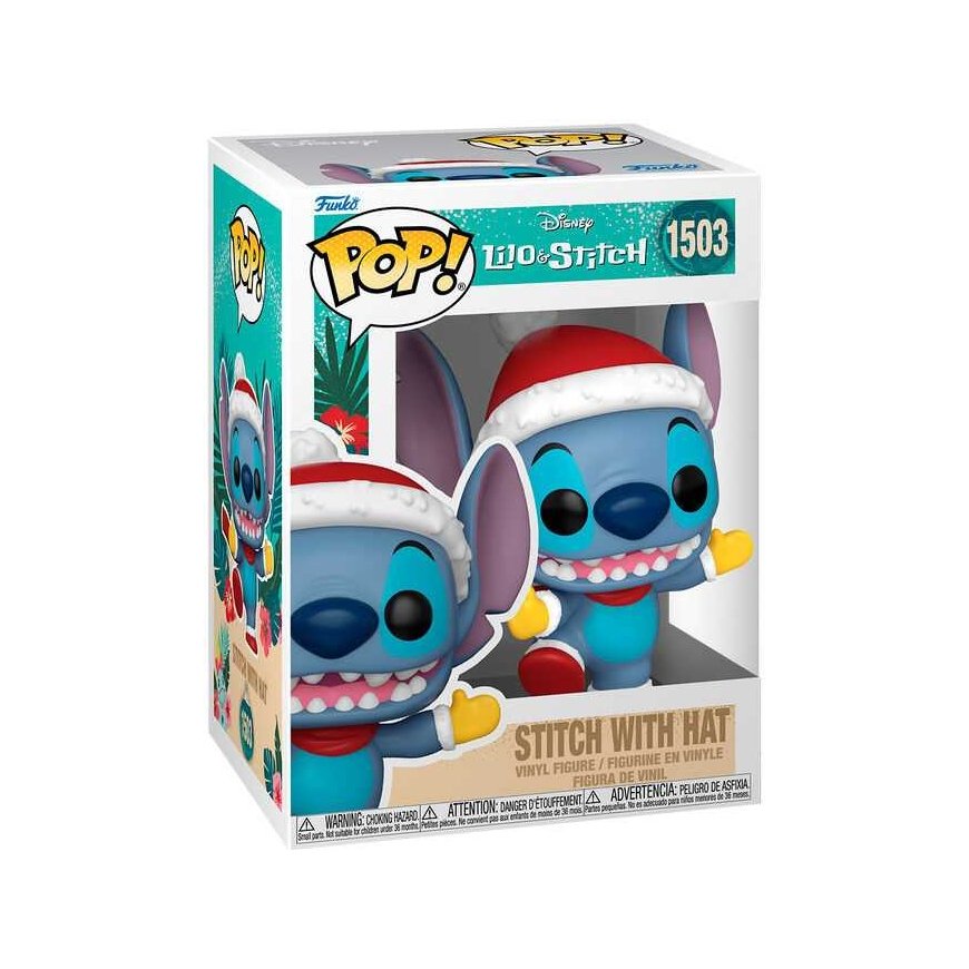 Funko POP figure Disney Stitch with Santa Hat