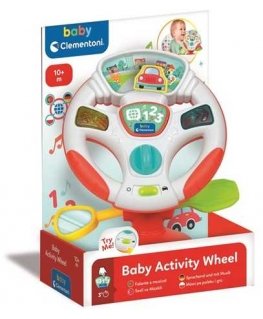 Clementoni CLE BABY puhuva elektroninen ohjauspyörä 17533