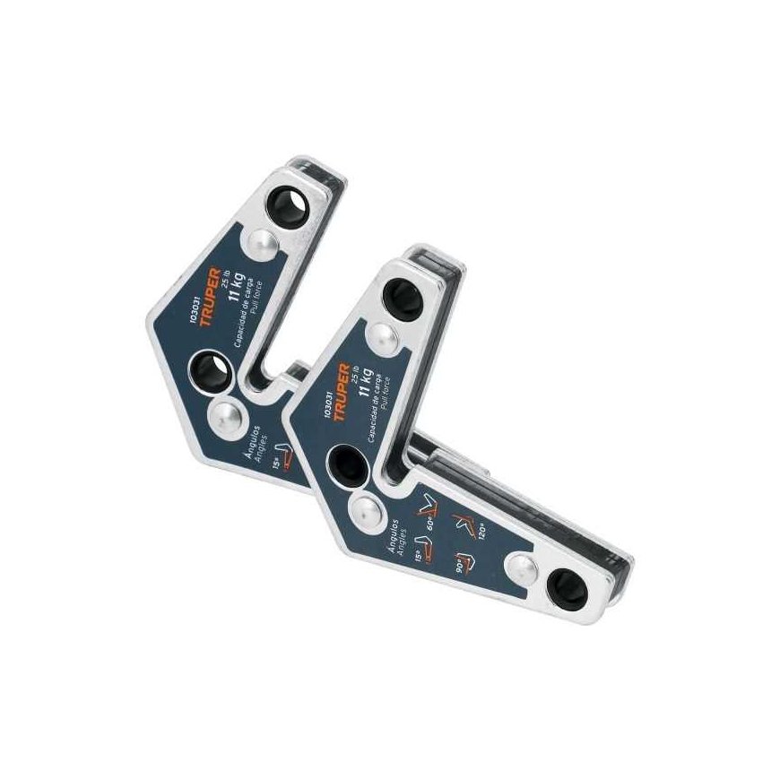 Truper® corner welding magnets