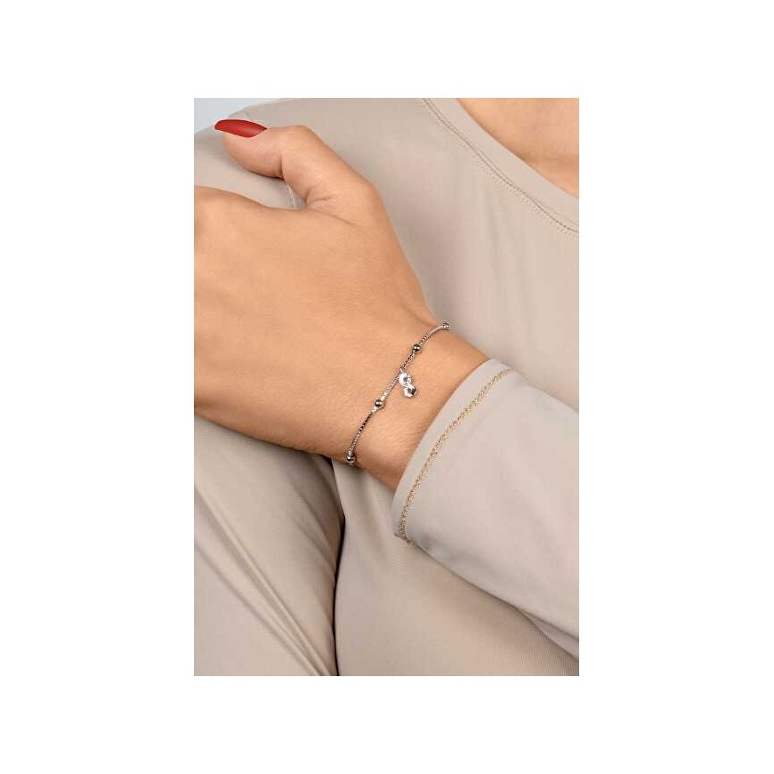 Brilio Silver Sidabrinė apyrankė Infinity su cirkoniais BRC145W – 2