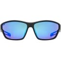 Akiniai Uvex sportstyle 806 juodas matt / mirror mėlynas Akiniai Uvex sportstyle 806 juodas matt / mirror mėlynas