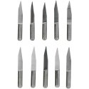 Grąžtas Oem CNC V tipo pjoviklis 20 laipsnių - 0.5 mm Grąžtas Oem CNC V tipo pjoviklis 20 laipsnių - 0.5 mm