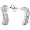 Brilio Silver Brilio Silver Beautiful silver earrings with zircons EA589W Brilio Silver Brilio Silver Beautiful silver earrings with zircons EA589W