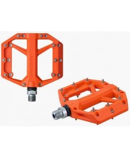 Shimano PD-GR400 flat pedal pedals, orange