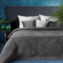 Eurofirany Premium STONE/1 Stonewashed fabric bedspread, hot press quilted, 170X210 cm, color: steel Eurofirany Premium STONE/1 Stonewashed fabric bedspread, hot press quilted, 170X210 cm, color: steel