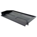 XtendLan 19" extended shelf with perforation 1U/280mm, load capacity 25kg, black XtendLan 19" extended shelf with perforation 1U/280mm, load capacity 25kg, black