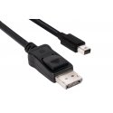CLUB3D Mini DisplayPort to DisplayPort 1.4 HBR3 8K60Hz Cable, 2 Meter / 6.56 Feet CLUB3D Mini DisplayPort to DisplayPort 1.4 HBR3 8K60Hz Cable, 2 Meter / 6.56 Feet