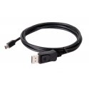 CLUB3D Mini DisplayPort to DisplayPort 1.4 HBR3 8K60Hz Cable, 2 Meter / 6.56 Feet CLUB3D Mini DisplayPort to DisplayPort 1.4 HBR3 8K60Hz Cable, 2 Meter / 6.56 Feet