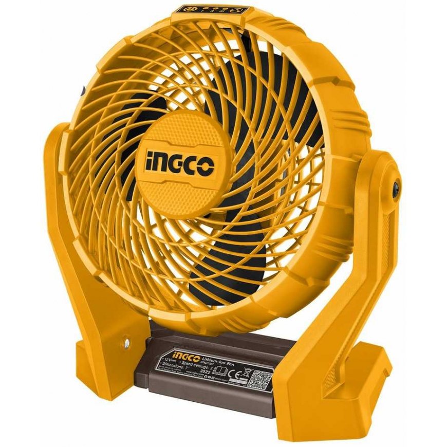 Ingco CFALI2007 cordless fan 7" without battery and charger