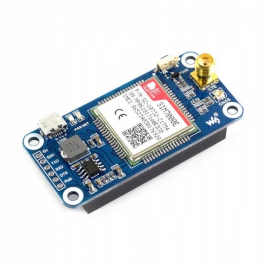 Waveshare LTE GPS HAT - NB-IoT/LTE/GPRS/GPS SIM7000E - Model For Raspberry Pi 3B+/3B/2B/Zero – 3