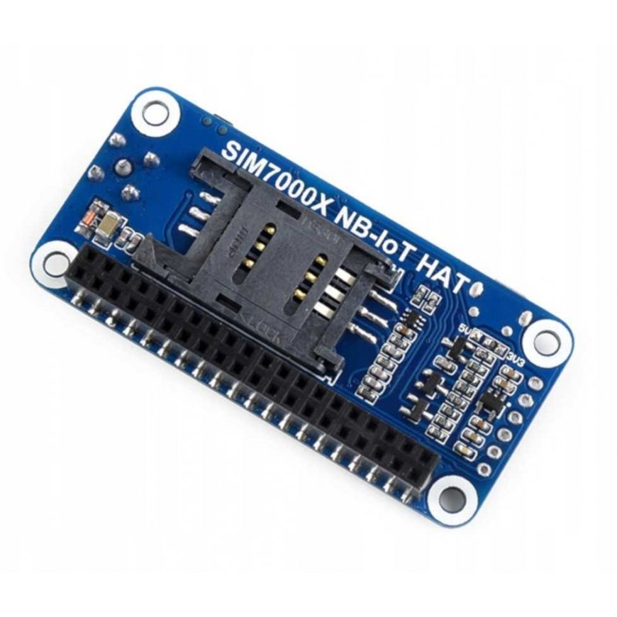 Waveshare LTE GPS HAT - NB-IoT/LTE/GPRS/GPS SIM7000E - Model For Raspberry Pi 3B+/3B/2B/Zero – 5