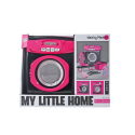 Lean Toys Home Appliances Set Interactive Skalbimo mašina Lights Sounds Accessories Rožinė Juodas Lean Toys Home Appliances Set Interactive Skalbimo mašina Lights Sounds Accessories Rožinė Juodas