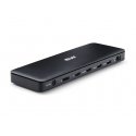 CLUB3D Thunderbolt 4 Certified 11-in-1 mobilās ierīces dok stacija Universāls Melns CLUB3D Thunderbolt 4 Certified 11-in-1 mobilās ierīces dok stacija Universāls Melns