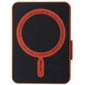 Case MagSafe pocket Skinarma Mirage Spunk Wallet Magnetic Grip Stand orange color Case MagSafe pocket Skinarma Mirage Spunk Wallet Magnetic Grip Stand orange color