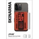 Case MagSafe pocket Skinarma Mirage Spunk Wallet Magnetic Grip Stand orange color Case MagSafe pocket Skinarma Mirage Spunk Wallet Magnetic Grip Stand orange color