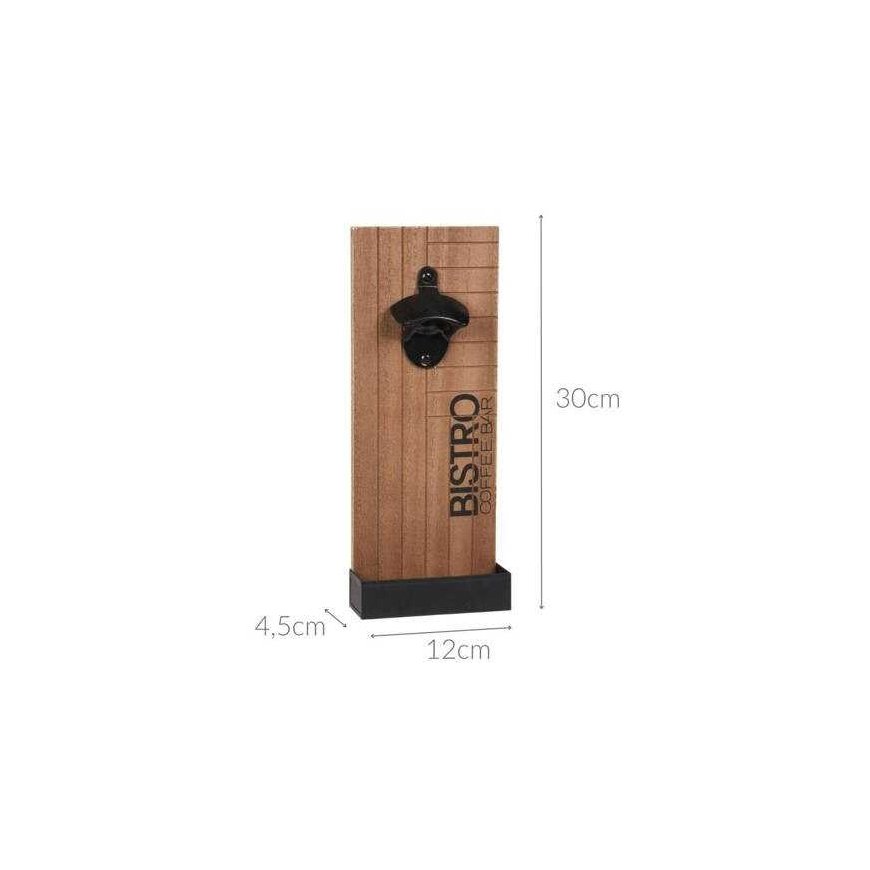 Mondex Bistro sieninis alaus atidarytuvas, 30 x 12 cm