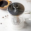 ZAPARZACZ DO KAWY HERBATY SZKLANY 1000ML FRENCH PRESS KLAUSBERG KB-7764 Sidabrinis ZAPARZACZ DO KAWY HERBATY SZKLANY 1000ML FRENCH PRESS KLAUSBERG KB-7764 Sidabrinis