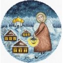 Beldizart Cross stitch kit Christmas angel SANA-08 Beldizart Cross stitch kit Christmas angel SANA-08
