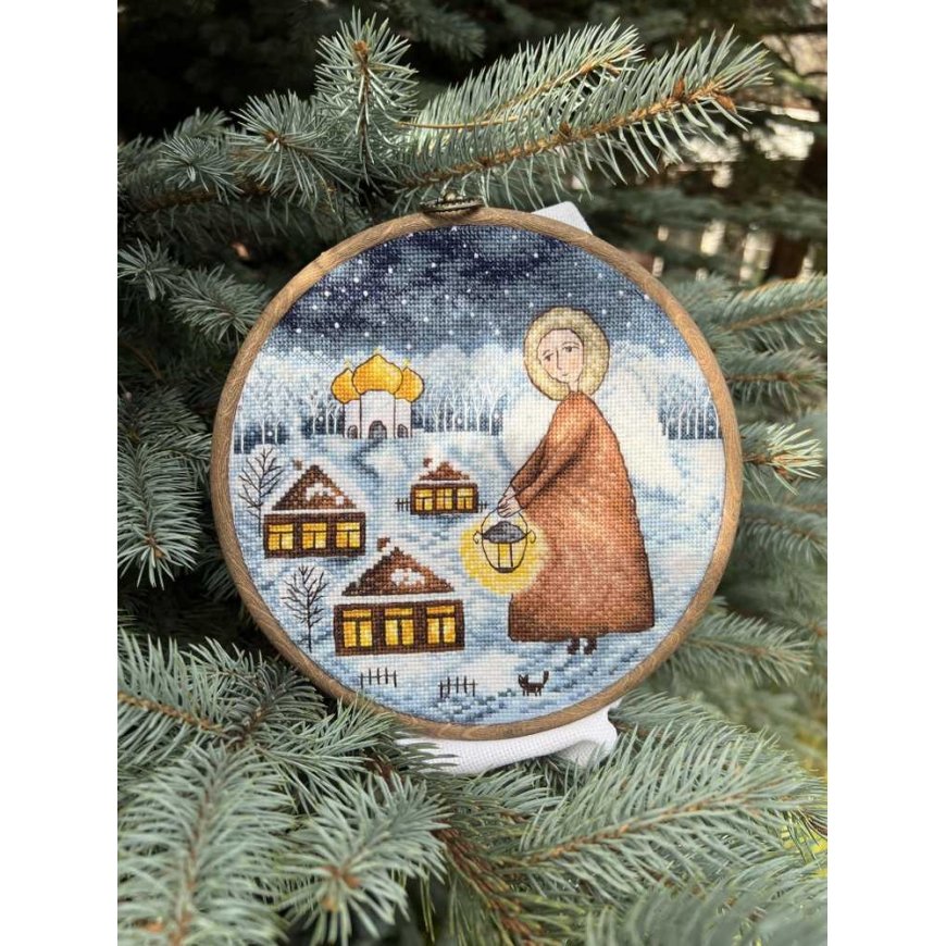 Beldizart Cross stitch kit Christmas angel SANA-08 – 3