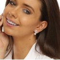Jwl Luxury Pearls Beautiful silver earrings with real pearls and zircons JL0719 Jwl Luxury Pearls Beautiful silver earrings with real pearls and zircons JL0719