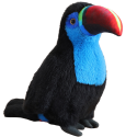 Lean Toys Plush Toucan Toy, 30 cm Lean Toys Plush Toucan Toy, 30 cm