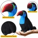 Lean Toys Pehmoinen Tukaanilelu, 30 cm Lean Toys Pehmoinen Tukaanilelu, 30 cm