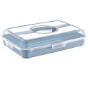Lumarko Blue CAKE BOX PARTY-BUTLER 43x29.5x10.5cm NORDIC Blue (10665) Lumarko Blue CAKE BOX PARTY-BUTLER 43x29.5x10.5cm NORDIC Blue (10665)