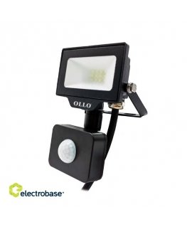 OLLO LED Moisture-resistant outdoor floodlight 10W, 1000Lm, 4000K, IP