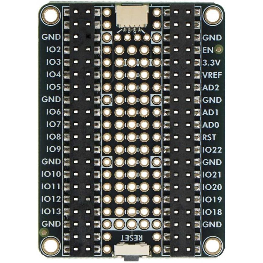 PiCowBell Proto Under Plate – Raspberry Pi Pico Prototyping Board – STEMMA QT – Reset Button – Adafruit 5905 – 2