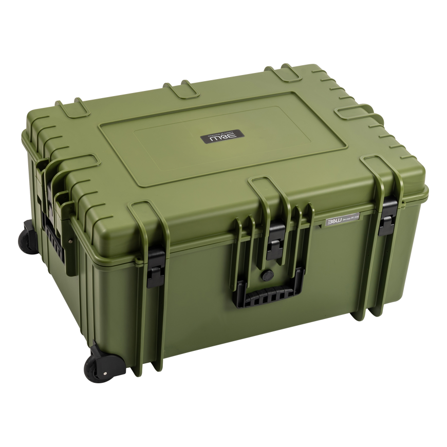 BW Outdoor Cases Type 7800 / Bronze žalias (pre-cut foam) – 2