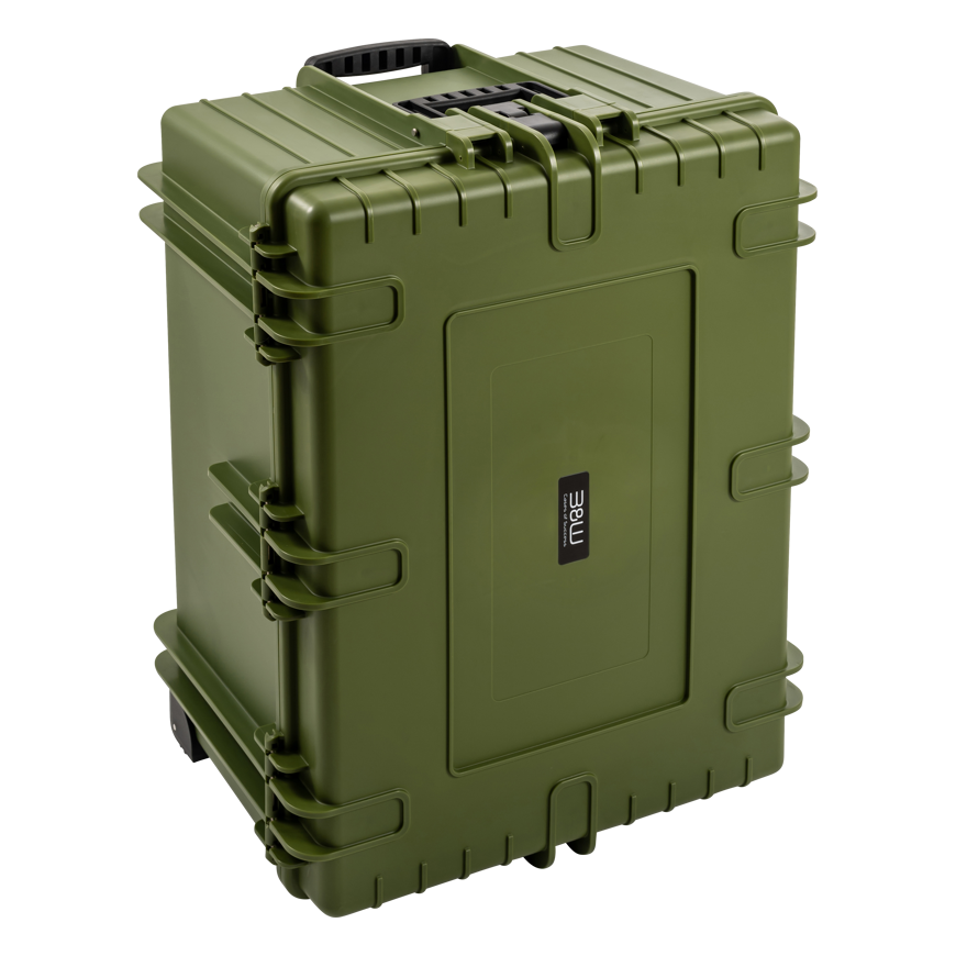 BW Outdoor Cases Type 7800 / Bronze žalias (pre-cut foam) – 3