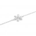 Beneto Stylish silver bracelet Snowflake AGB638 / 21 Beneto Stylish silver bracelet Snowflake AGB638 / 21