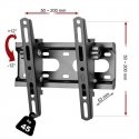 Akyga TV wall mount 13-40 inches black FN C11T Akyga TV wall mount 13-40 inches black FN C11T