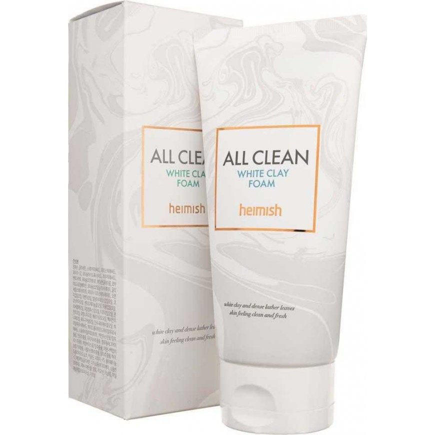 HEIMISH_All Clean White Clay Foam cleansing foam with white clay 150g – 4