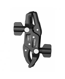 Ulanzi dvigubo spaustuko laikiklis Magic Arm 2x Super Clamp Clip / ULANZI / LC01