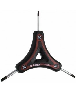 Unior TORX three-arm wrench, 10 x 15 x 25