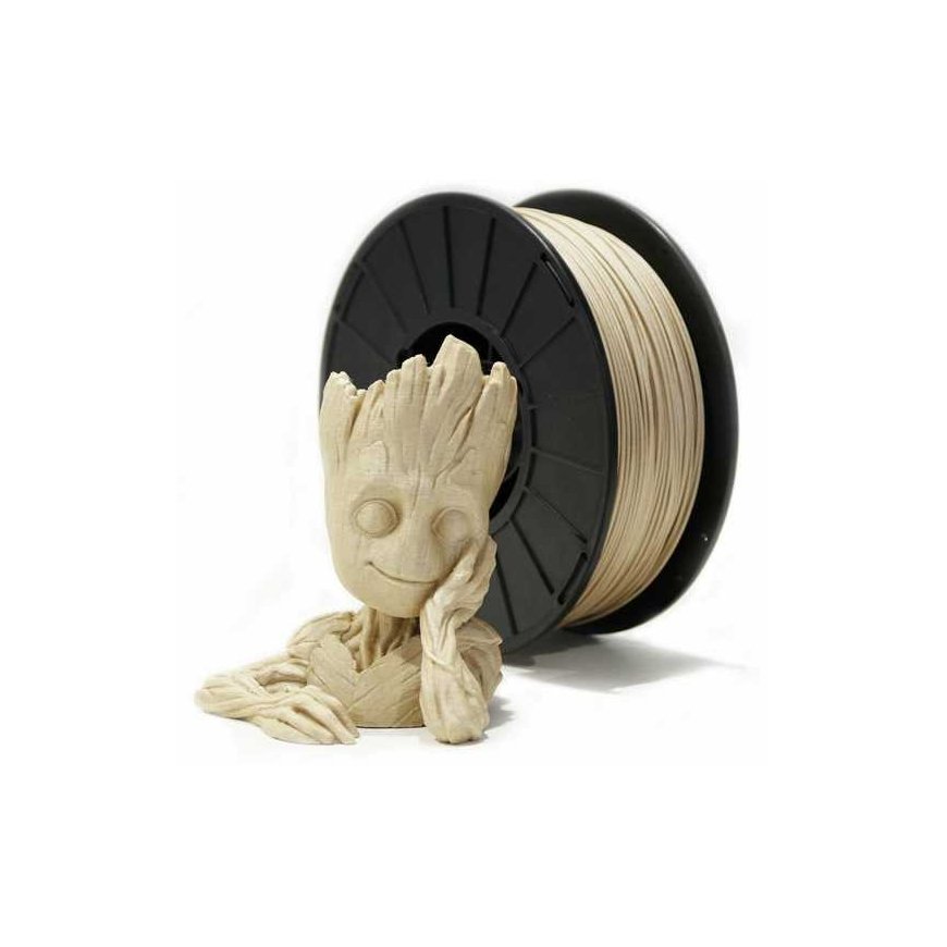 3D plastic Filalab Fiber 1.75mm 1kg - Wood