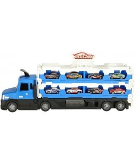 Ikonka Sulankstomas transporteris XXL mėlynos spalvos