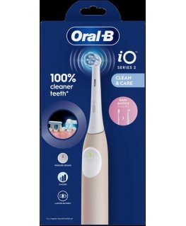 Braun iOS2.1C9.0P Oral-B iO2 Electric Toothbrush Calm Pink