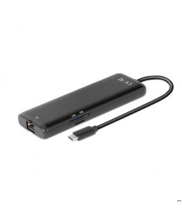 CLUB3D CSV-1597 sülearvuti dokk ja pordireplikaator USB 3.2 Gen 1 (3.1 Gen 1) Type-C Must