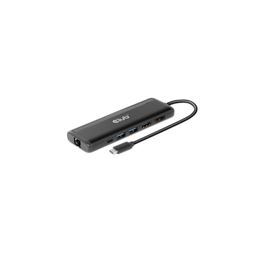 CLUB3D CSV-1597 sülearvuti dokk ja pordireplikaator USB 3.2 Gen 1 (3.1 Gen 1) Type-C Must – 3
