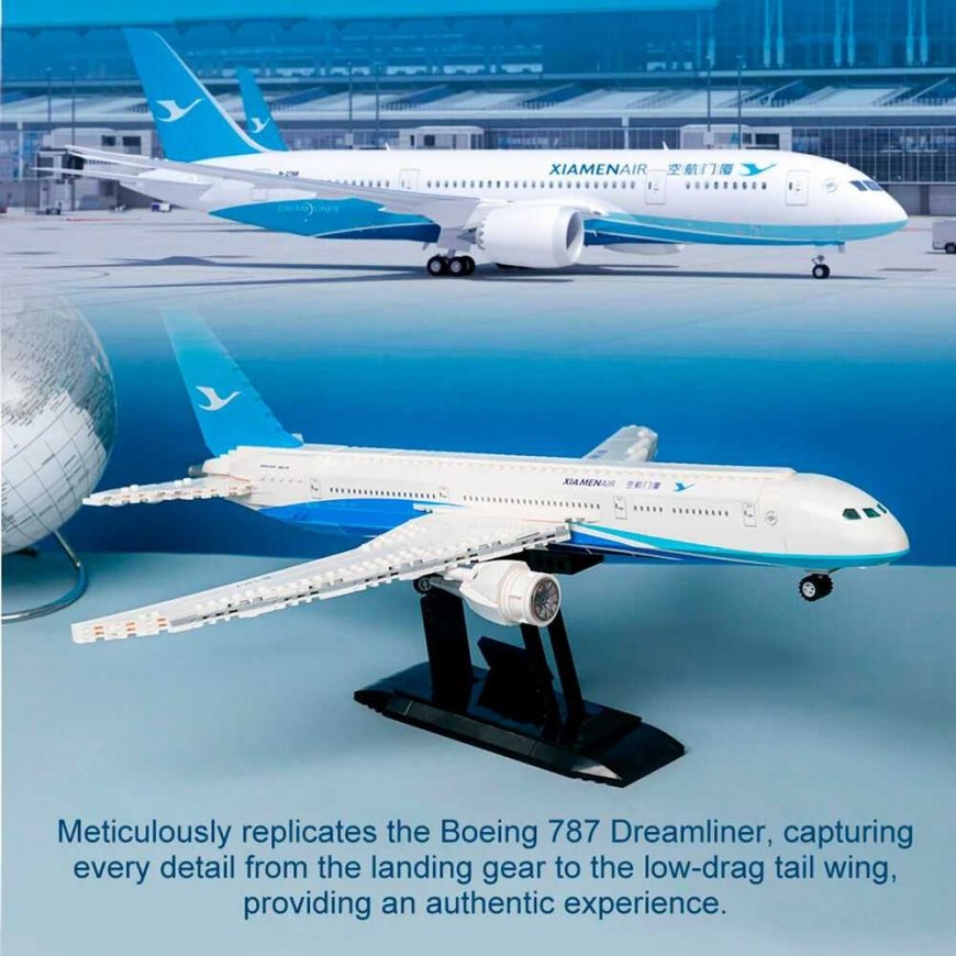 Pantasy construction blocks Boeing 787 Dreamliner, 55 cm, 744 pieces – 2