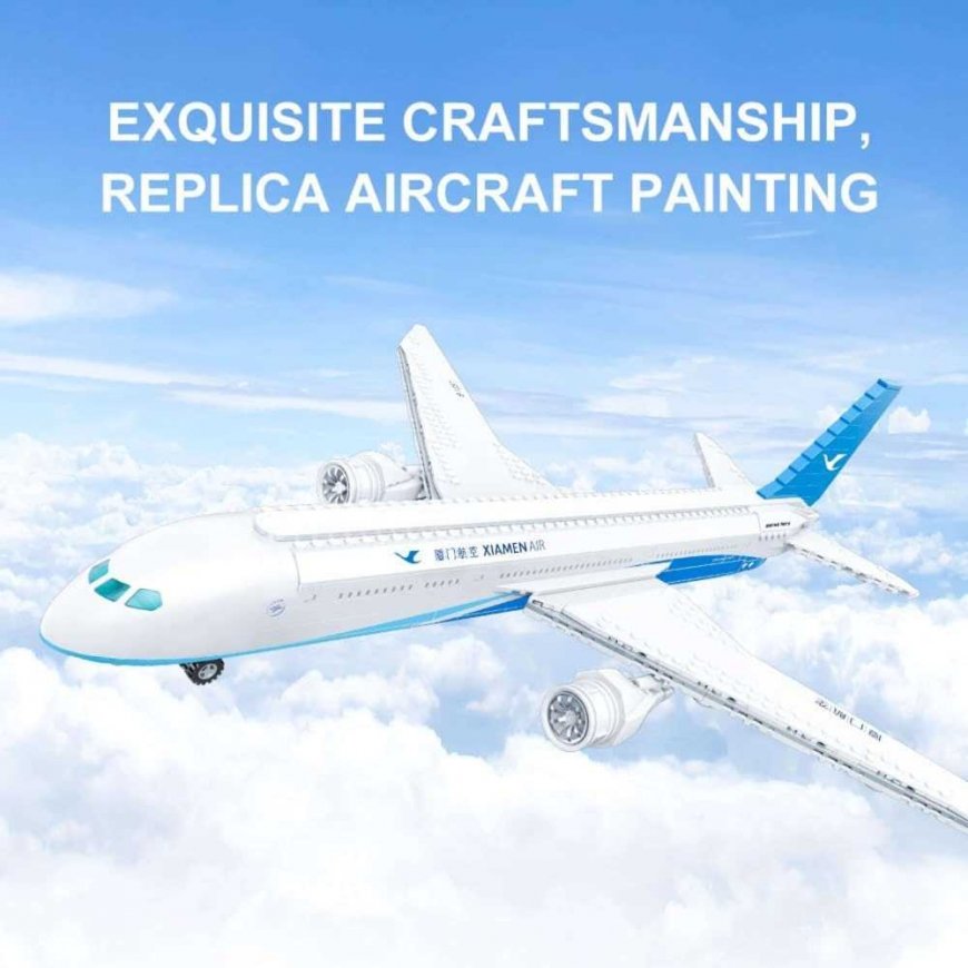 Pantasy construction blocks Boeing 787 Dreamliner, 55 cm, 744 pieces – 5