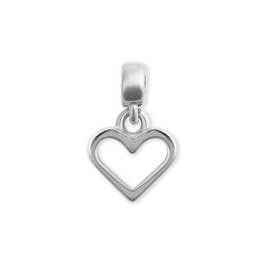 Daniel Wellington Silver Heart Pendant "Charms" DW00401053