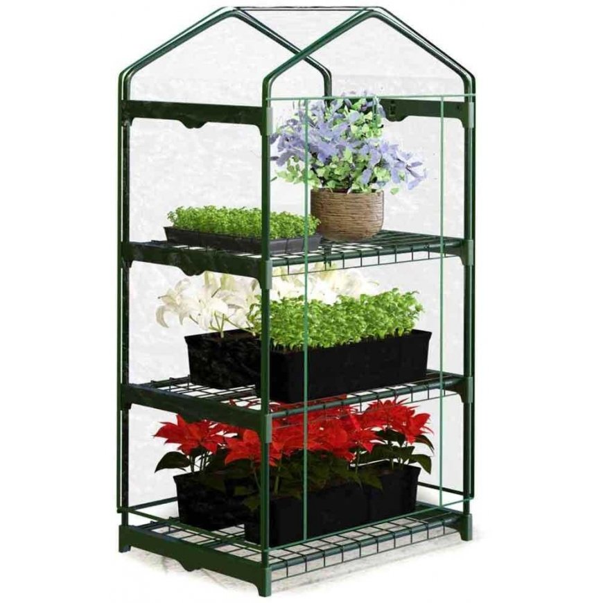 Greenhouse-kirjahylly 69 x 49 x 125 cm Thin 4921